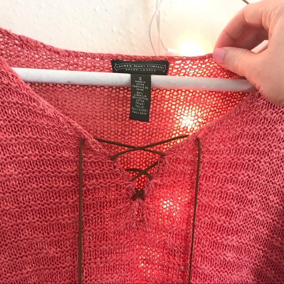 Ralph Lauren Salmon Sweater - Picture 2 of 4